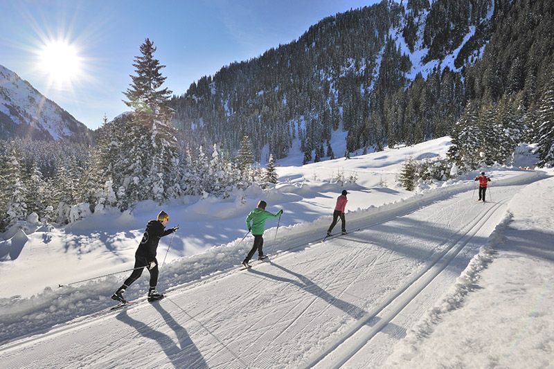 Langlaufen in Pettneu am Arlberg, Skitouren am Arlberg, St. Anton am Arlberg, Pettneu am Arlberg, Skifahren, Snowboarden Tirol, Langlaufen