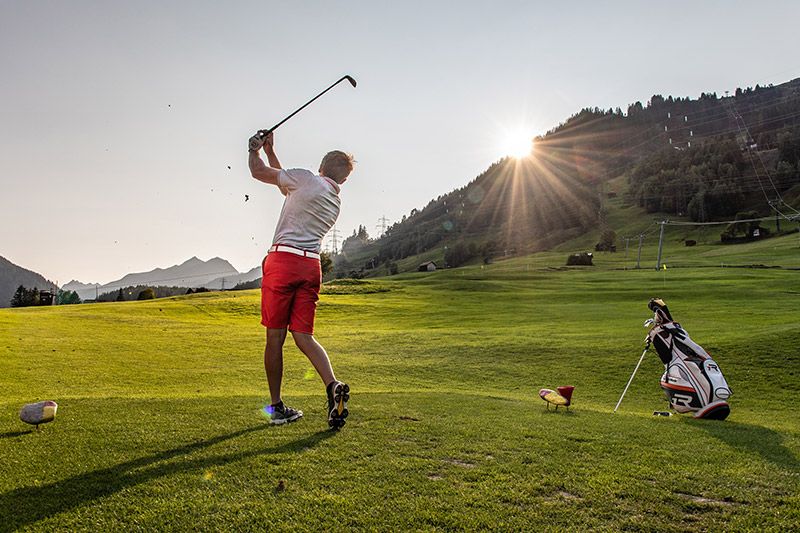 Golfen in Pettneu Am Arlberg, Wandern am Arlberg, Sommerurlaub, Wanderurlaub, Bergsteigen, Bergwanderführer, Traumaussicht, Bergseen, Klettern